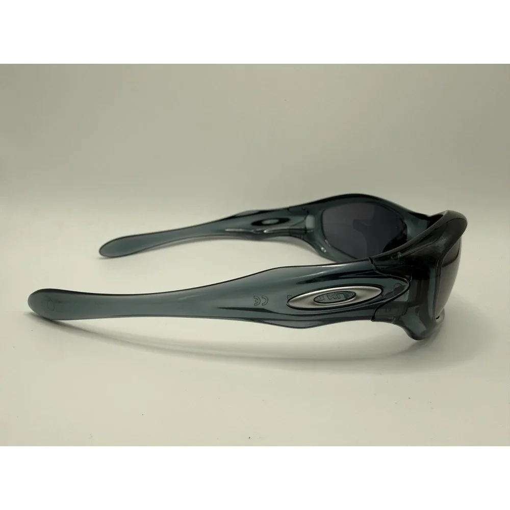 Oakley Monster Dog Sunglasses Black Iridium Lenses Vintage Wrap Frames